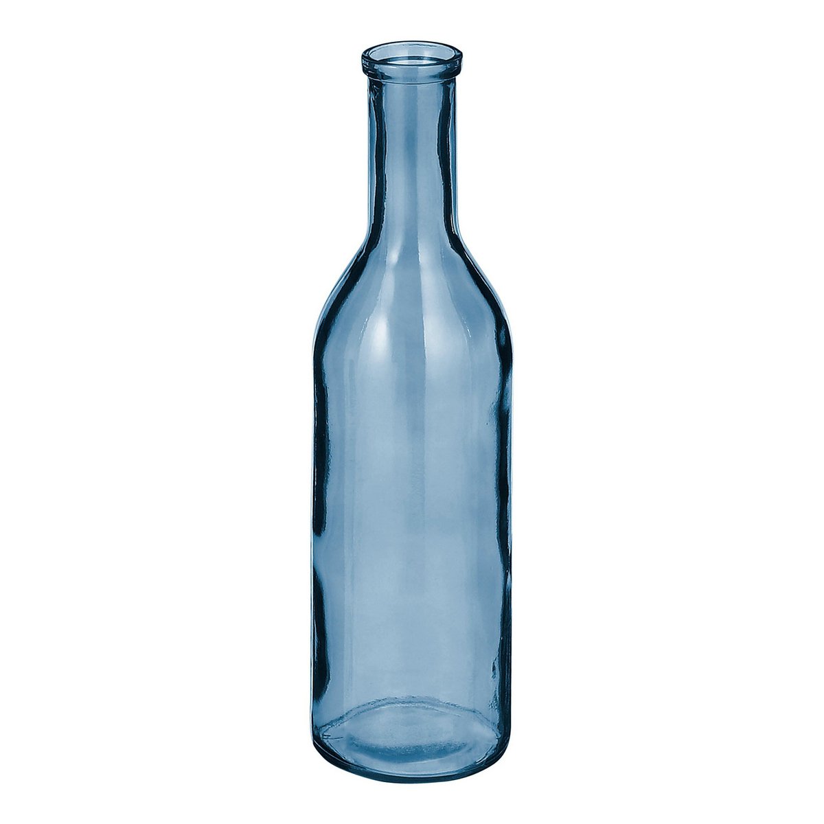 Flesvaas Rioja 50 cm lichtblauw glas