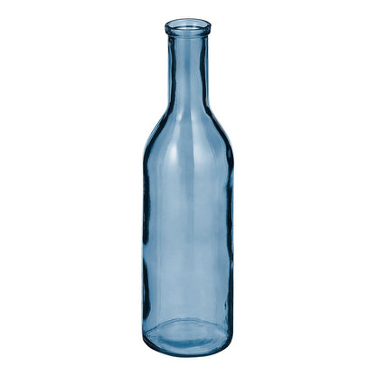 Flesvaas Rioja 50 cm lichtblauw glas