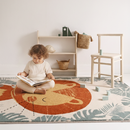 ICHIRO M leeuwen kindertapijt