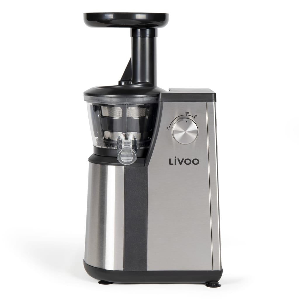 Livoo Slowjuicer Verticaal 1 L 400 W Grijs