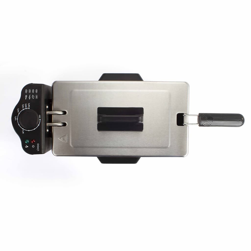 Livoo Friteuse 2000 W 3 L Grijs