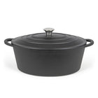 Livoo Braadpan Ovaal 7 L 34 Cm Zwart