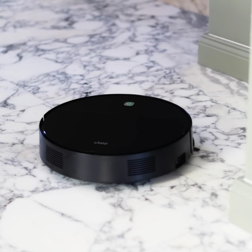 Livoo Robotstofzuiger 350 Ml Zwart