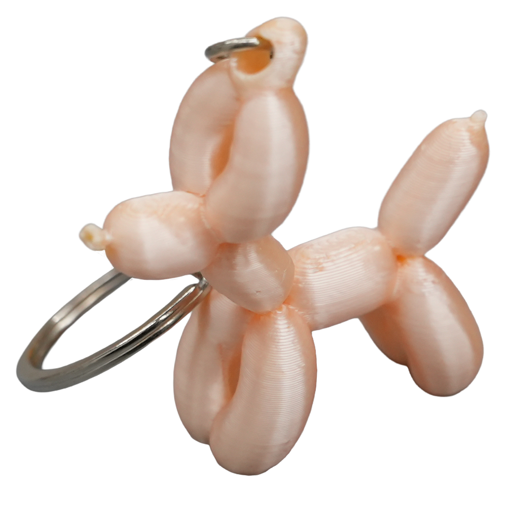 Sleutelhanger ballon hond PLA