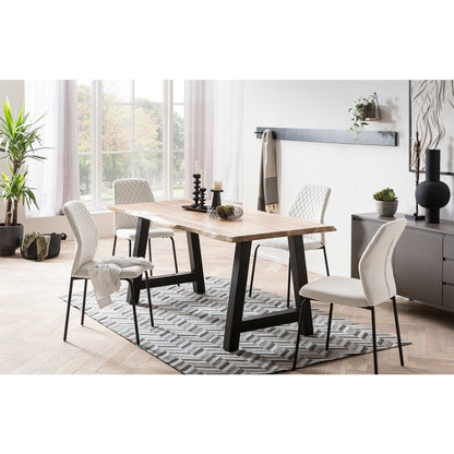 Stoelenset van 2 beige
