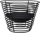 Vuurkorf Ø 53 cm zwart metaal