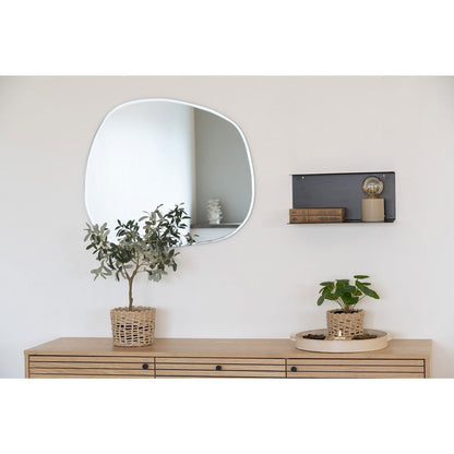 Wandplank staal 40x18x18 cm zwart