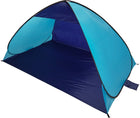 Strandtent pop-up 200x125x100 cm blauw