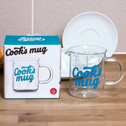 "Cooks Mug" mug - 500ml measuring cup with graduations
