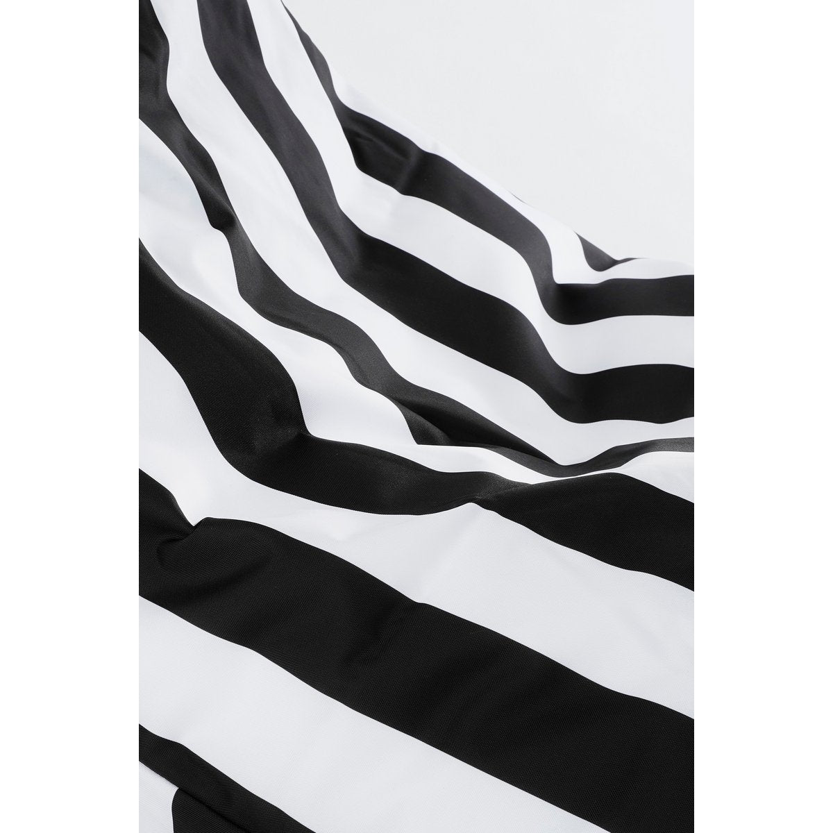 Rissy Zitzak Zwart Wit Gestreept 140x95x95 Cm Binnen Buiten