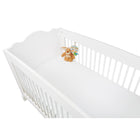 Hoeslakens jersey 2 stuks wit 120x60/140x70 cm