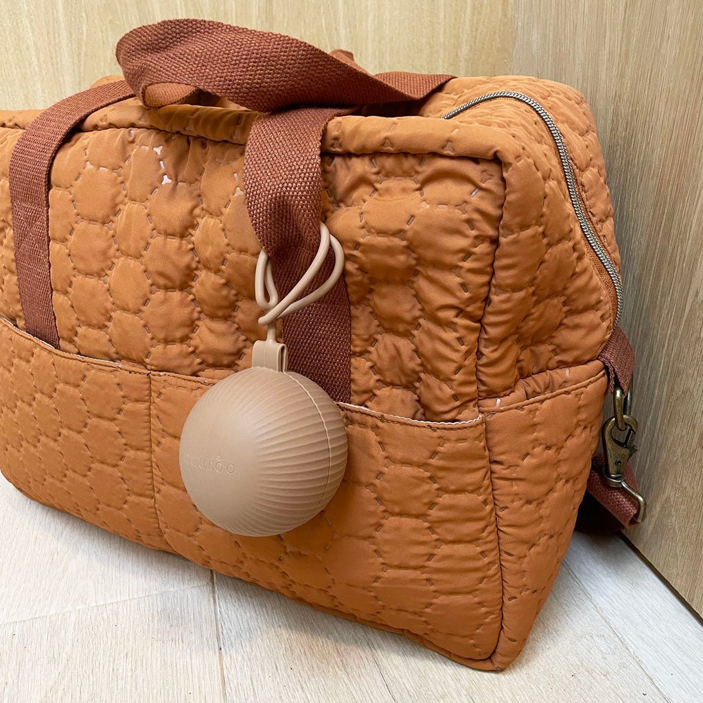 Fopspeendoosje siliconen 7x20 cm chocolademout