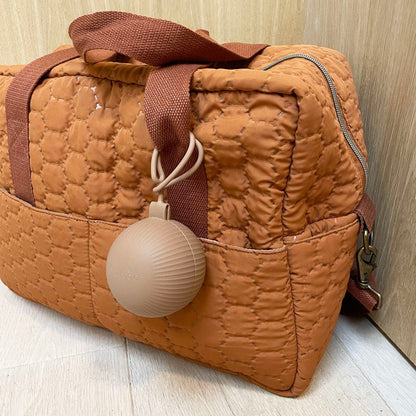Fopspeendoosje siliconen 7x20 cm chocolademout