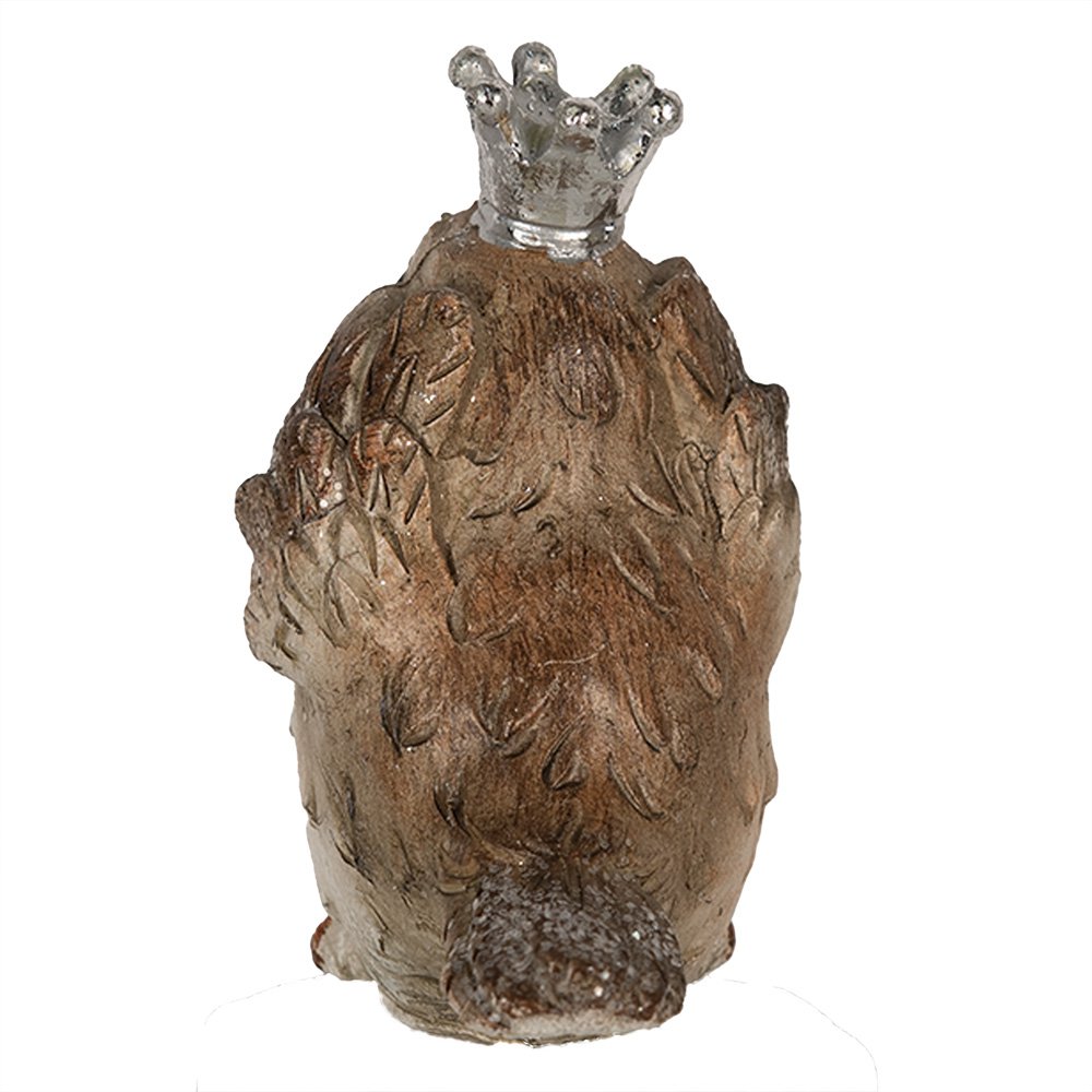 Decoratie Beeld Vogel 8 cm Beige Polyresin