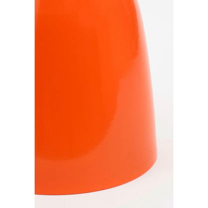 Bijzettafel ijzer oranje Ø32x45 cm