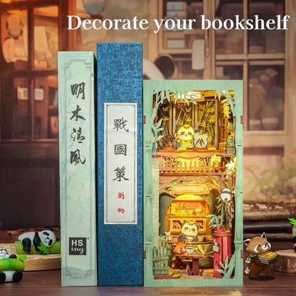 Booknook Panda Boekwinkel 18x11x23 cm