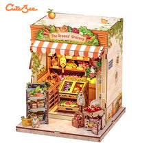 Cutebee, 3D DIY Dollhouse, The Green Grocery, CWGC213, 16.2x15.8x20.6cm