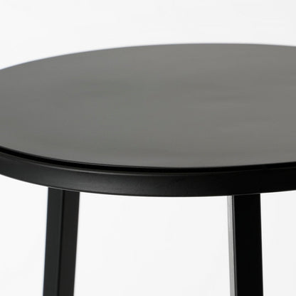 Plantentafel metaal zwart H120 Ø35 cm