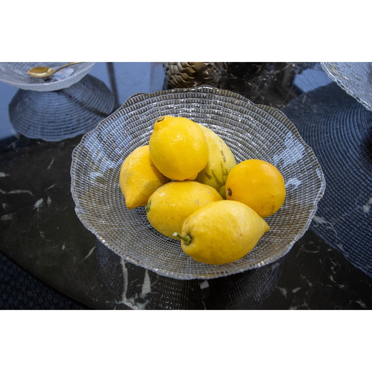 Kom glas transparant 25 cm
