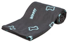 Hondendeken fleece 150x100 cm grijs