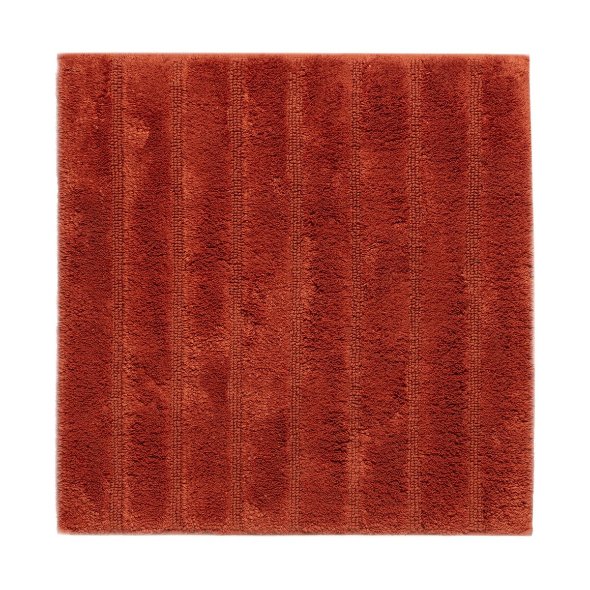 Bidetmat 60x60 cm katoen terracotta
