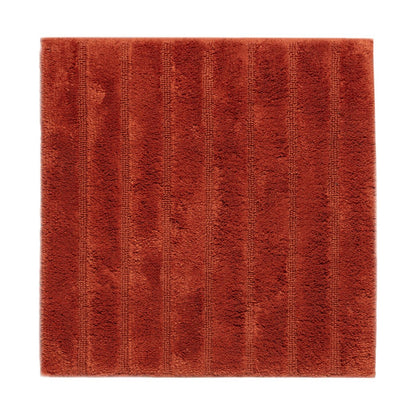 Bidetmat 60x60 cm katoen terracotta