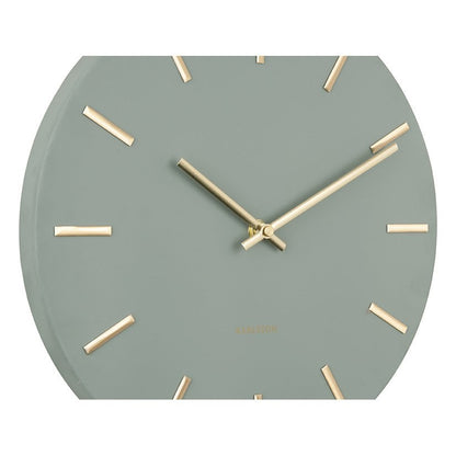 Wandklok Karlsson 30 cm neutraal goud