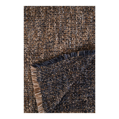 Ely Plaid - Plaid, blauw/geel, Katoen, Polyester, 130x170 cm