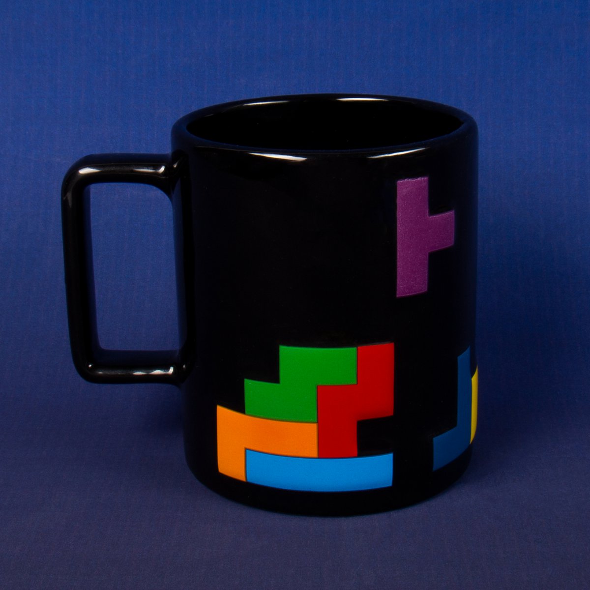 Tetris - beker en puzzel