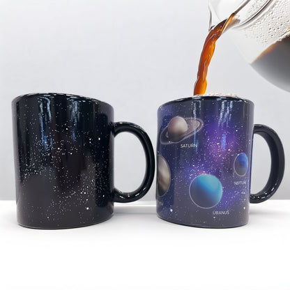 Mad Monkey - "Planets" color-changing mug