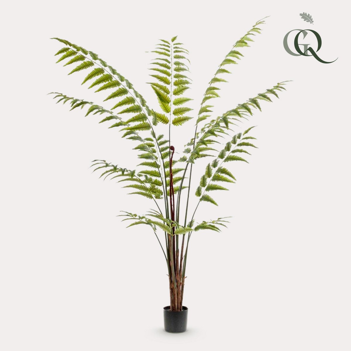 Kunstplant Ledervaren 180 cm groen