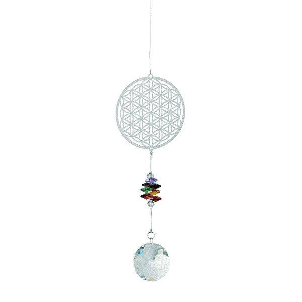 Windspinner 40 cm glas metaal
