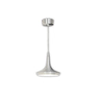 LED Pendant Lamp Oslo Dia 22 Cm Silver-colored Aluminum