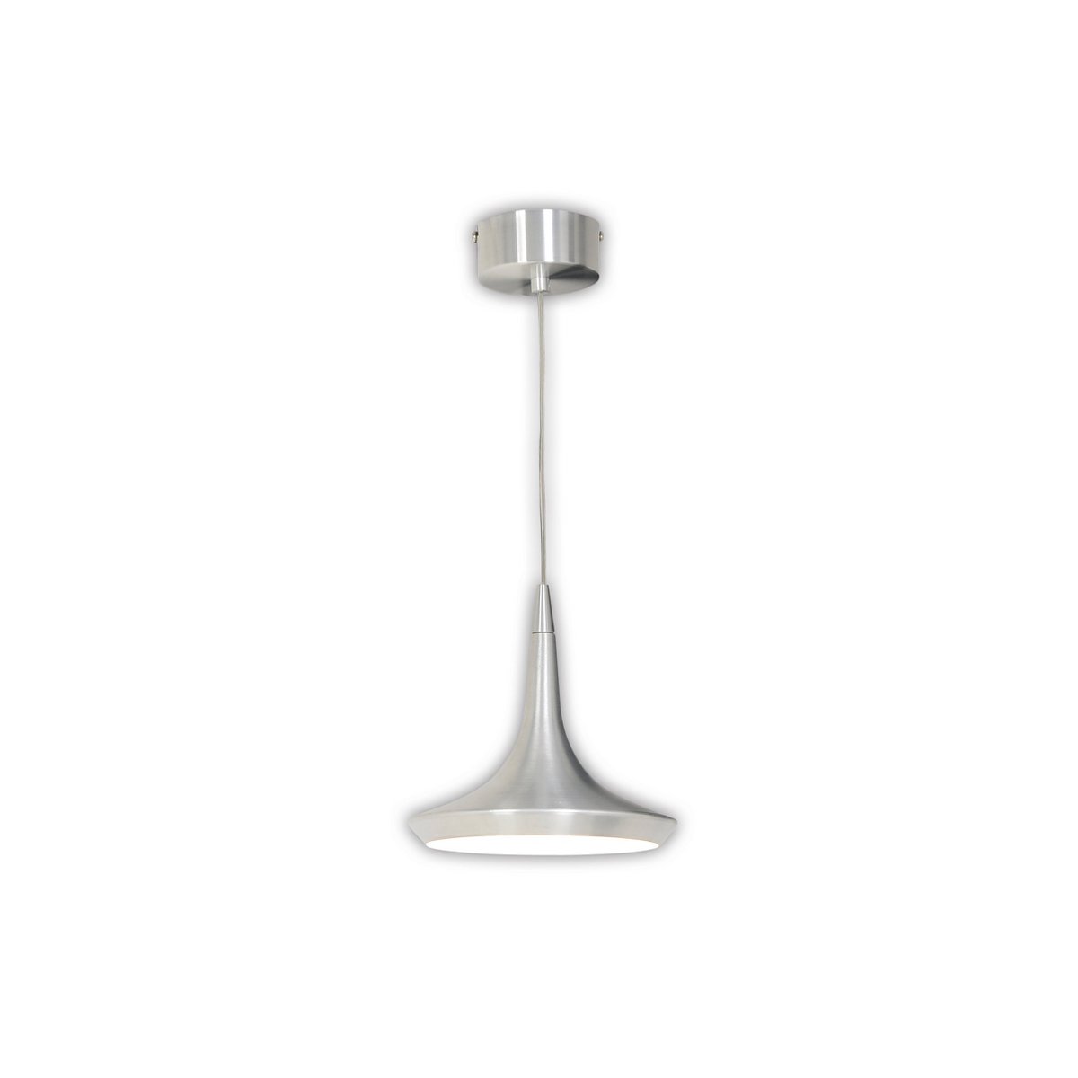 Hanglamp Oslo Ø22 cm aluminium zilver