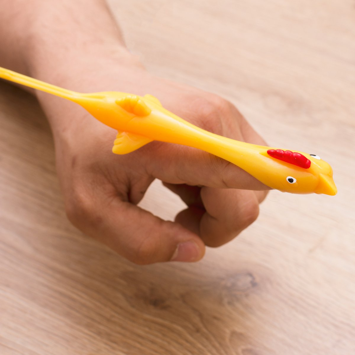 Tafelspel Desktop Flickin Chicken plastic rubber