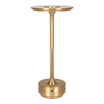 Lyneham LED-tafellamp - Messing, aluminium, 28,5 cm