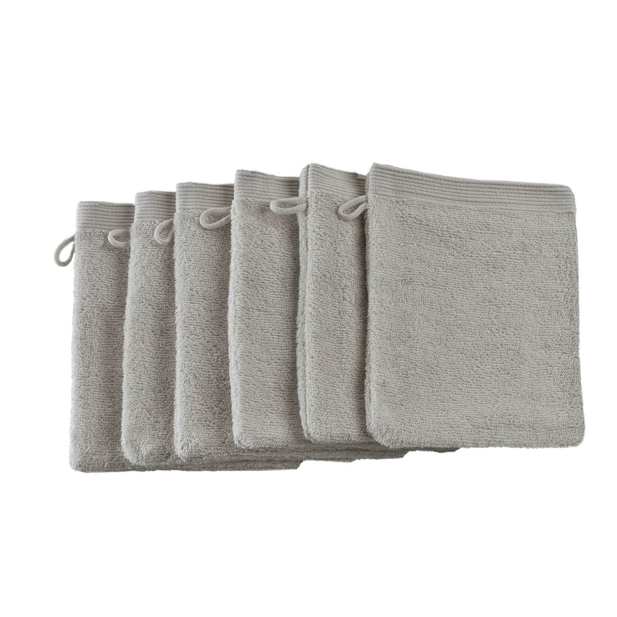 Washandje 16x22 cm katoen wit