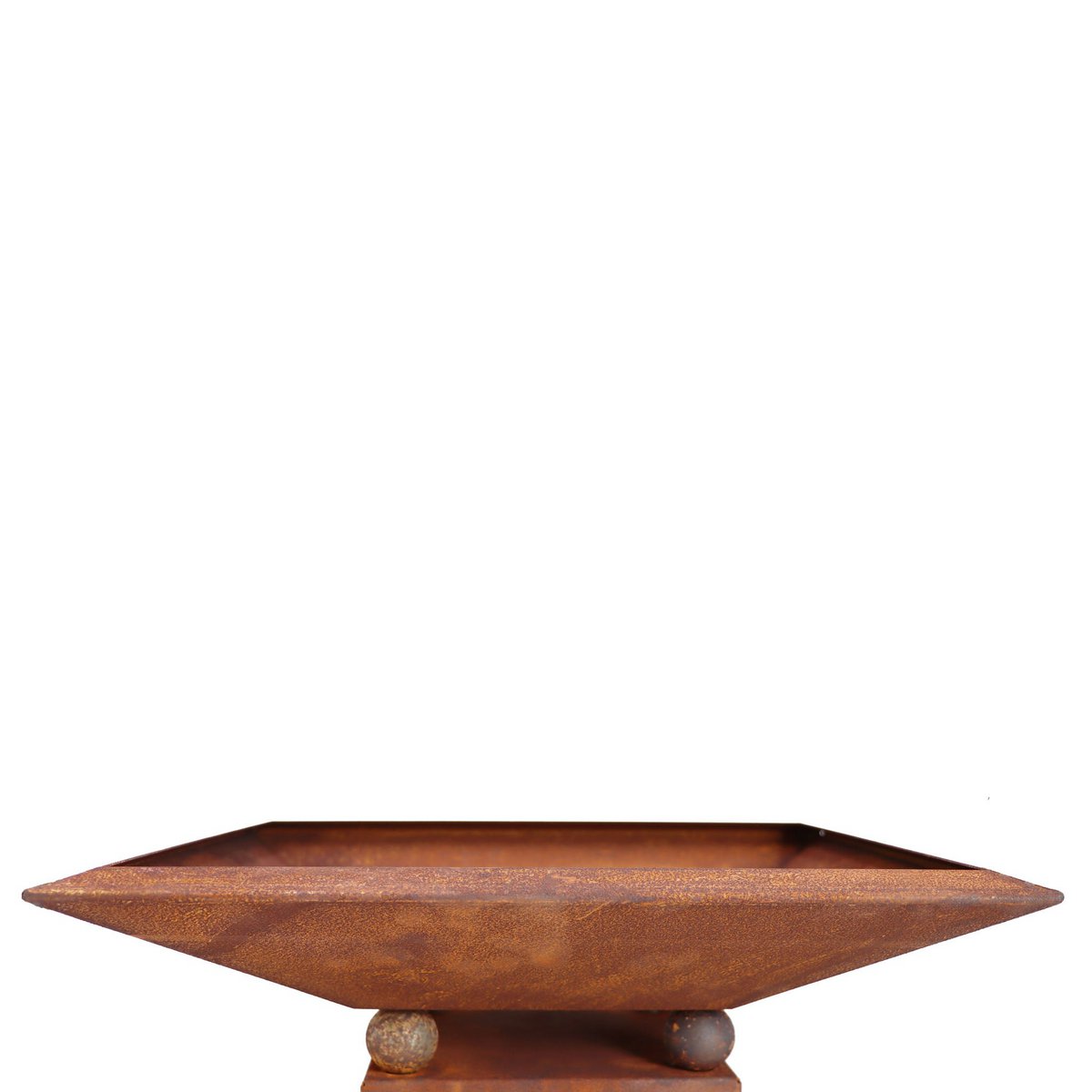 Patina flower bowl square | Available in different variations