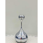Tender Candle Holder S High-gloss Nickel H 15 cm W 8 cm