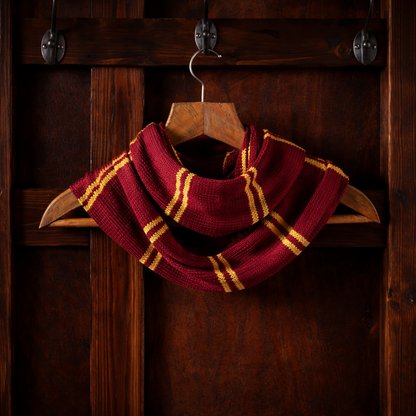 Harry Potter breiset Griffoendor loop sjaal