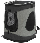 Hondentas Timon 34x30x44 cm zwart grijs