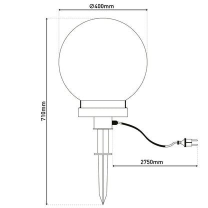 Buiten de wraak van de stemming: 40 cm "bal"