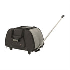 Trixie Travel Crate Trolley Black / Light Grey