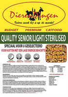 Budget Premium Cat Food Quality Senior / Light / Sterilized
