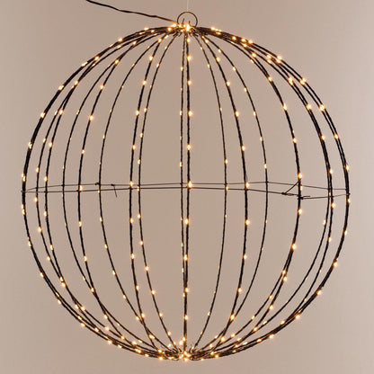 Ceruzo Lichtbol 320 Led - Metaal - 50 Cm - Kerstverlichting - Met Timer - Extra Warm Wit