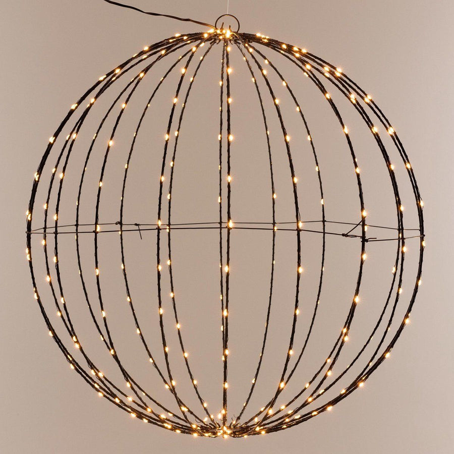 Ceruzo Lichtbol 320 Led - Metaal - 50 Cm - Kerstverlichting - Met Timer - Extra Warm Wit