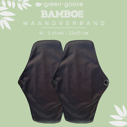 Herbruikbaar maandverband duo pack M 18x25 cm