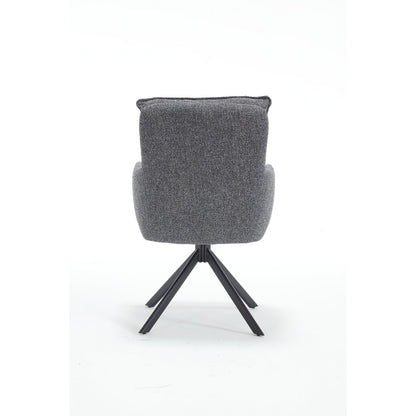 Fauteuil structuurstof antraciet