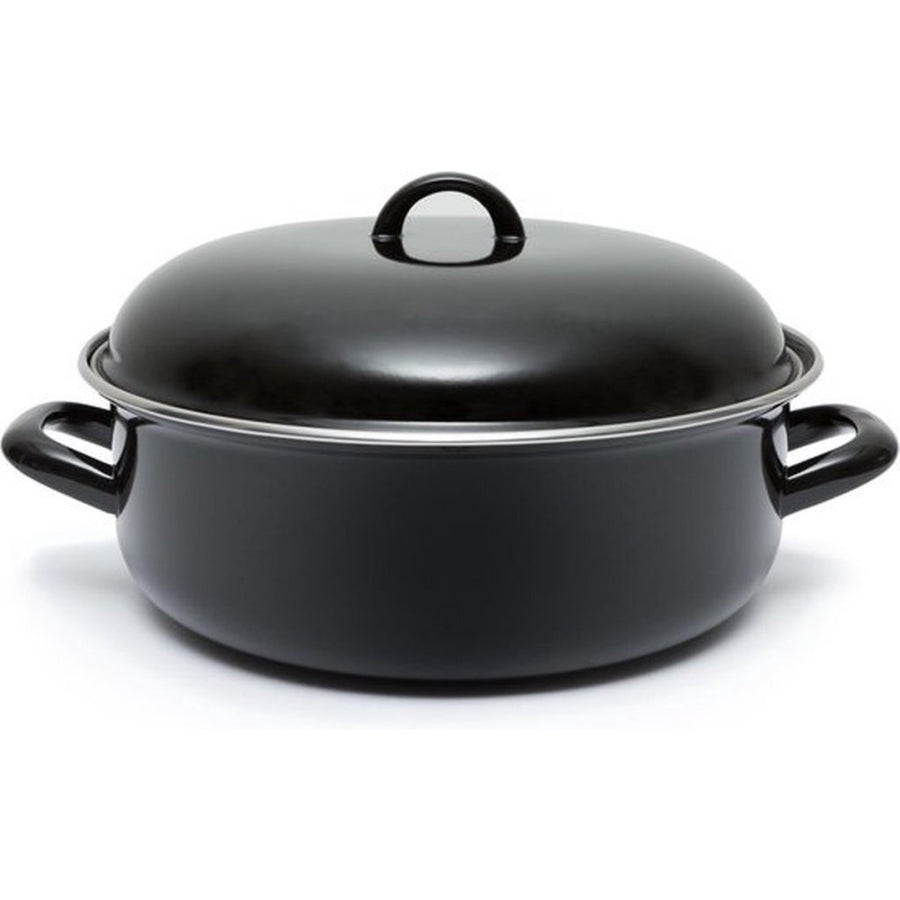 Overige Merken Casalupo Emaille Braadpan 22 Cm Zwart
