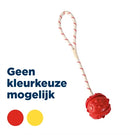 Hondenbal drijvend natuurrubber 4,5 cm